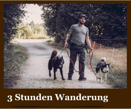 3 Stunden Wanderung